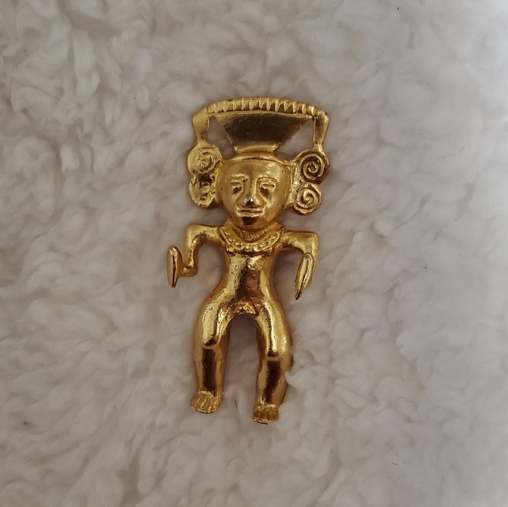Vintage Alva Studios Mayan Aztec 3D Figural